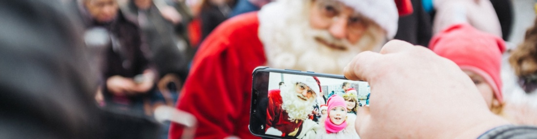 Ankunft des Weihnachtsmannes © Philipp Marthaler Weihnachtsmann kommt im Greifswalder Museumshafen an