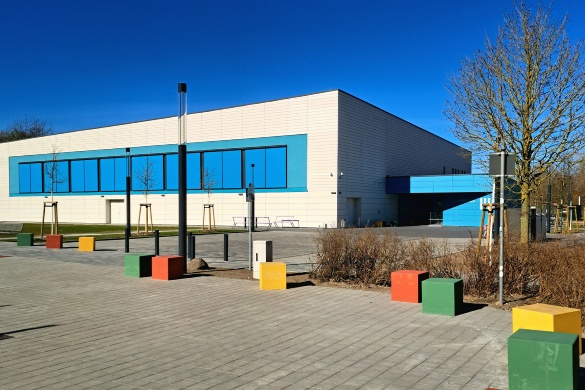 Sporthalle 3 in Schönwalde II © Niels Gatzke Sporthalle 3 in Schönwalde II