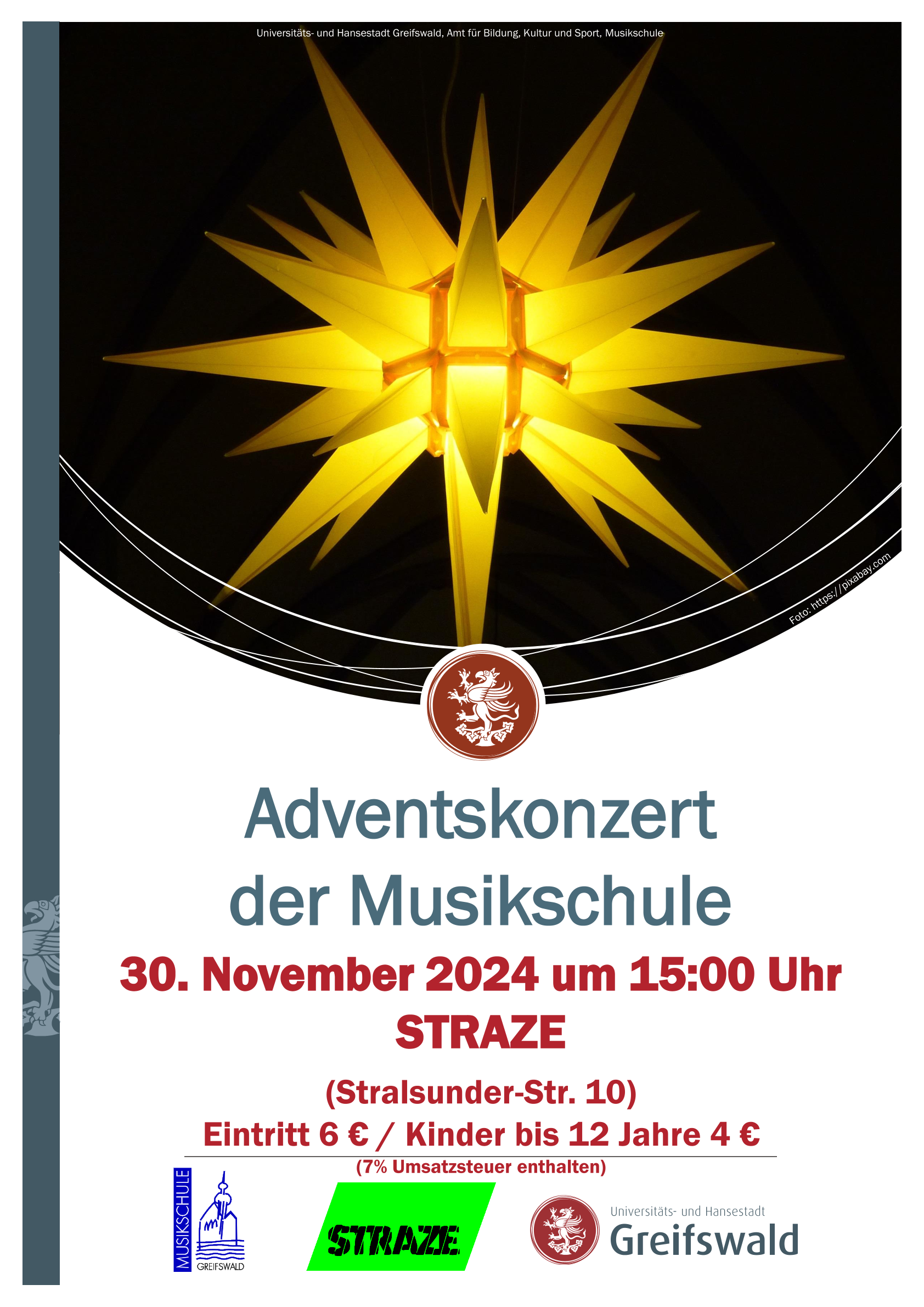 Musikschule Adventskonzert 2024