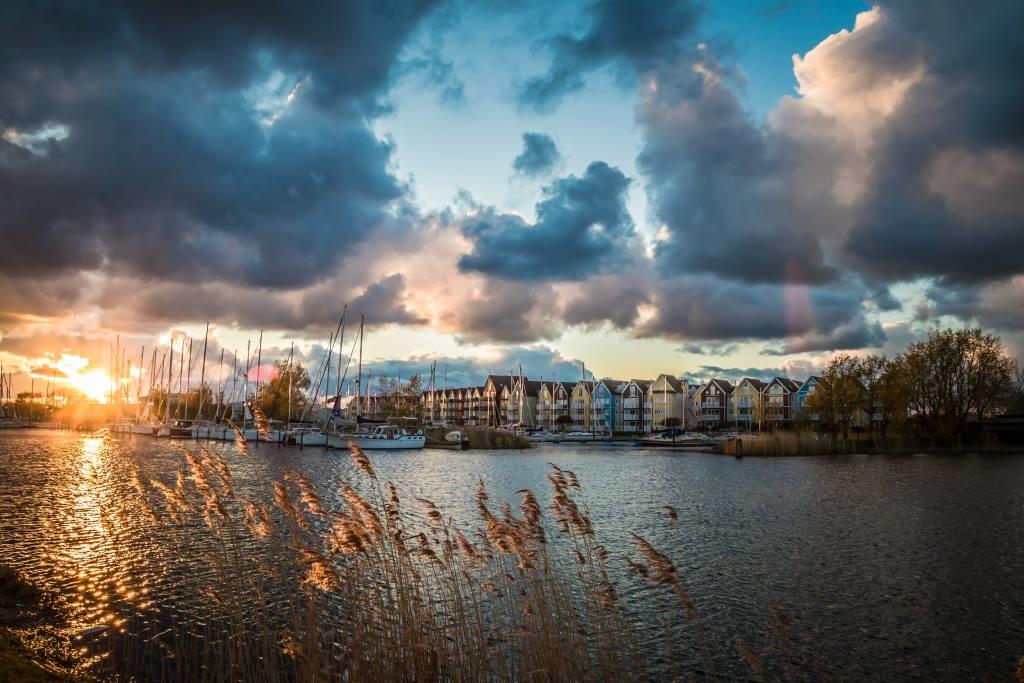 Robert Badorrekt, Sonnenuntergang am Ryck