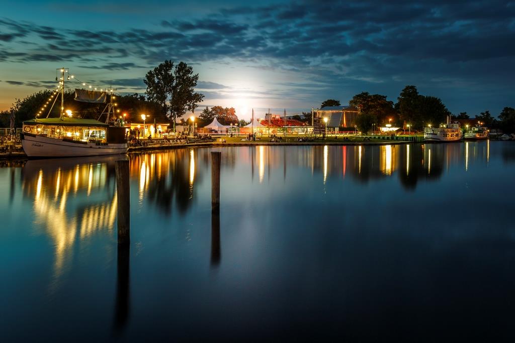 Thomas Pleul, Museumshafen bei Nacht