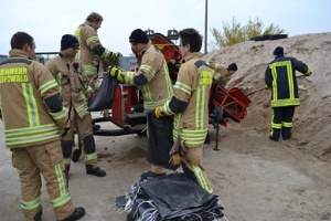 Hochwasserübung Deichwehr, Foto Pressestelle © Pressestelle Bild
