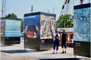 Fotoausstellung Die Ernte der Ozeane in Greifswald-Wieck