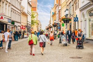 Innenstadt Lange Straße Einkaufsstraße