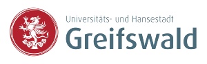 Wort-Bild-Marke der Universitäts- und Hansestadt Greifswald