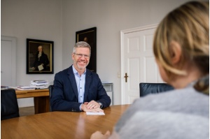 Portrait Dr. Stefan Fassbinder zur Bürgersprechstunde